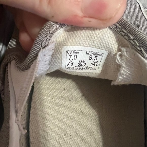 Vans Slip On Off The Wall Low Top Gray Skate Sneakers - Picture 4 of 6